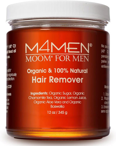 Moom Hair Removal System Refill Jar for Men, 12 Ounce