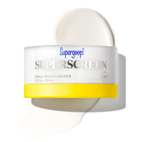 Supergoop! Superscreen - 1.7 fl oz - SPF 40 PA+++ Hydrating Daily Moisturizer - Reef-Safe Sunscreen - Protection from UV Rays, Pollution & Blue Light