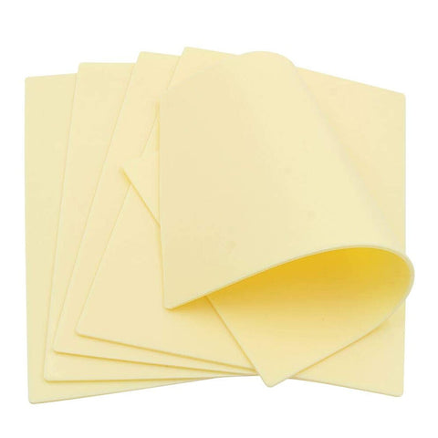 Blank Tattoo Skin Practice Makeup - SOTICA Double Sides 5 Sheets 8x12" 3MM Thick Silicone Tattooing and Microblading Fake Eyebrows latex Practice Skins for Tattoo Supplies Tattoo Kit