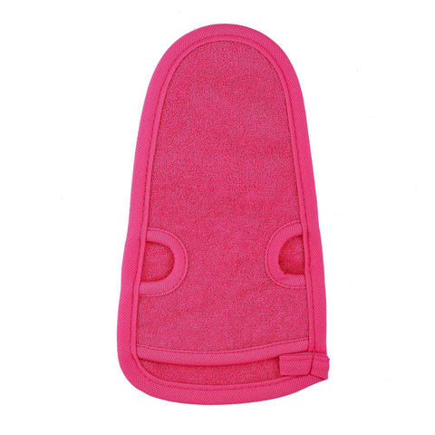 Exfoliating Body Scrub,Exfoliating Glove For Body Scrub,Shower Body Scrubber Gloves,Exfoliating Body & Face Dead Skin Remove,Exfoliating Body Scrubber For Men Women. (Rose Red)