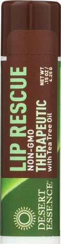 Lip Rescue With Tea Tree Oil Desert Essence 1 Stick