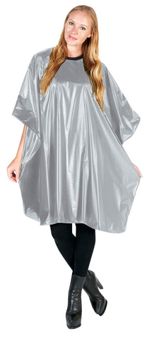 Betty Dain Jumbo Shampoo Cape, Silver