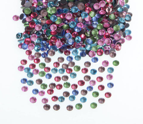 QOGIR 2000 Pieces SS20 Mixed Hotfix Rhinestones for Crafts Clothes Nail Art Diamantes Flatback 4mm Glass Gems Rhinestone