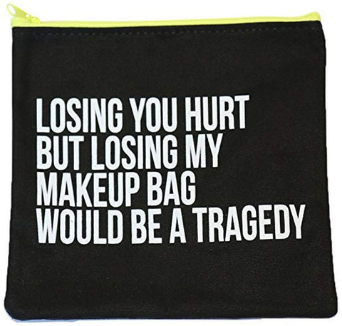 Breakups To Makeup Losing You Clutch, Black, 0.5 Pound