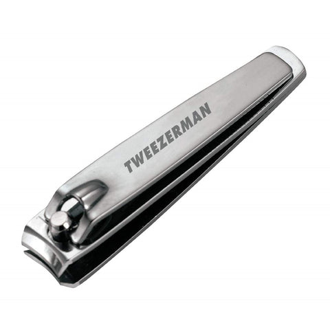 TWEEZERMAN Stainless Steel Finger Nail Clipper, 1 EA