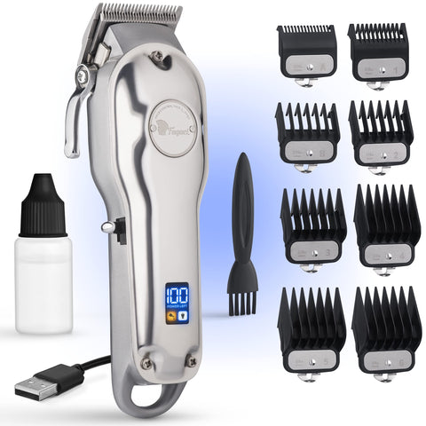Fagaci Professional Hair Trimmer with Extremely Fine Cut, Men's Hair Cutting Machines, Hair Scissors, Hair and Beard Trimmer, Hair Clipper & Professional Hair Clipper, Hairdresser Battery