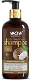 WOW Skin Science Coconut Milk Shampoo For Hair Fall/Strength/Damage/Thinning - 300ml