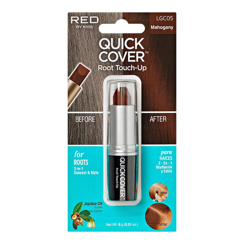 KISS Quick Cover Gray Hair Touch Up Stick (Mahogany)