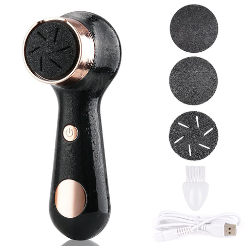 Nicebirdie Electric Foot Callus Removers for Feet - Rechargeable Waterproof Portable Electronic Foot File Pedicure Tools for Cracked Heels Dead Skin