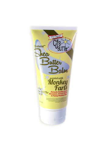The Original CJ's BUTTer® All Natural Shea Butter Balm - Monkey Farts, 6 oz. Tube