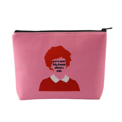 G2TUP Annie Broadway Musical Makeup Bag Musical Theatre Fans Gift You're Never Fully Dressed Without a Smile Annie Gift, Without a Smile, ?