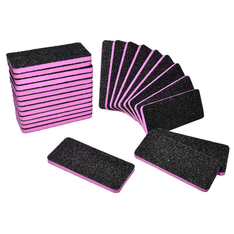 AMT 12 PCS Pedicure Foot File Grit 60/60, Black Callus Remover File, Nail Files for Pets, Emery Boards for Pet Grooming, 60 Grit Foot File