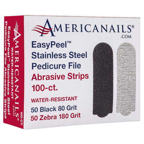 Americanails EasyPeel Pedicure Abrasive Strips 100ct