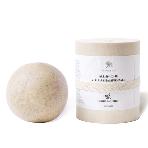 ERIGERON All-in-one Vegan Shampoo ball - Houttuynia Cordata (Scalp care)