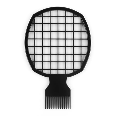 AUEAR Twist Hair Comb African Style Black Plastic Hair Brush 4.7x7.3 Inch Unisex General Consumers