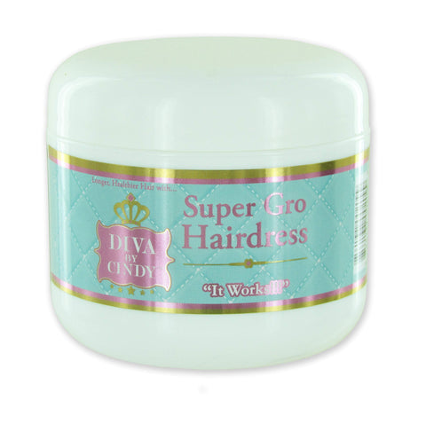 Diva By Cindy Super Gro Hair Dress, 4.0 fl. oz.