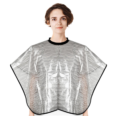 AUEAR, Barber Haircut Cape Hair Coloring Cape Shampoo Cape Waterproof Cape Salon Cloak for Hair Cutting Dyeing Coloring Perm
