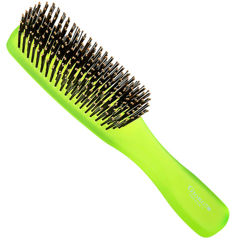 Giorgio Neon 1 Hair Brush, Green, Large