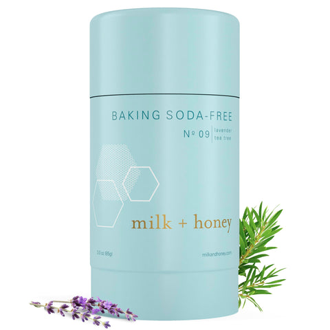 Milk Honey Baking Soda Free No. 09 (Lavender, Tea Tree) : Milk + Honey Baking Soda-Free Deodorant (Baking Soda Free No. 09 (Lavender, Tea Tree))