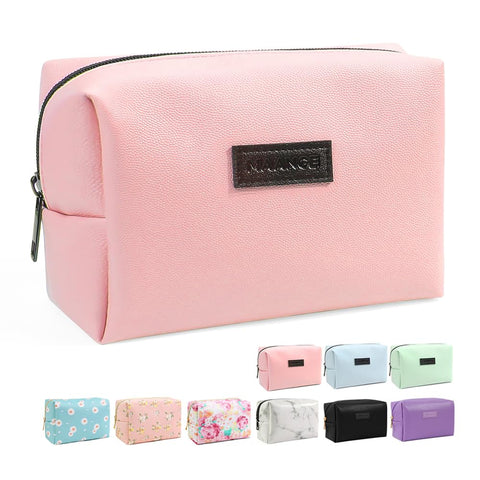 MAKEUP BAG, PINK, Small Makeup Bag