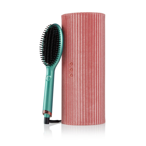 Glide Smoothing Hot Brush Gift Set in Alluring Jade