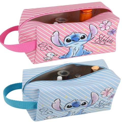 MOBRWUVS Travel Cosmetic Bag?Cosmetic Pouch Makeup Bag with Zipper?Foldable Toiletry Bag Cosmetic Case,The best gift for daughters, mothers, and women at birthdays and gatherings?2 Packs?, Pink and