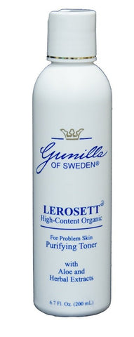 LEROSETT Purifying Acne Toner 6.7 oz Based on Nutrient Rich Organic Aloe