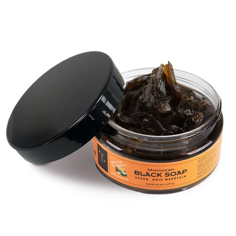 Moroccan Black Soap - Orange Blossom