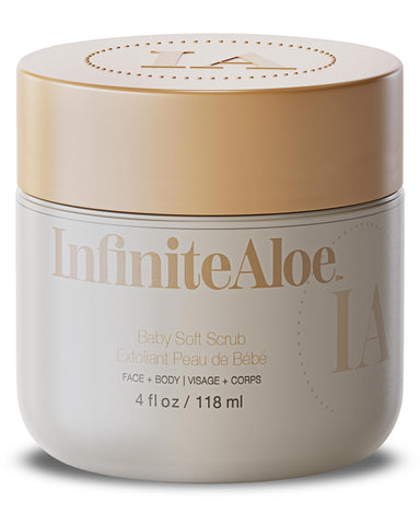 Infinite Aloe Skin Care Scrub, 4 oz. - 1 Jar - InfiniteAloe Face & Body Exfoliator