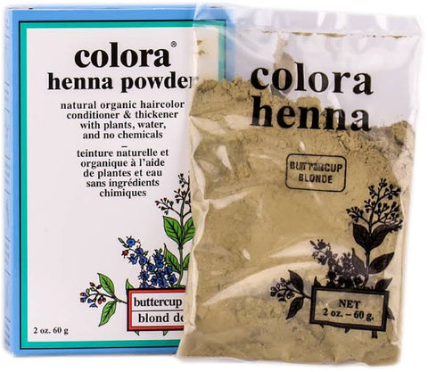 Colora Henna Powder, Buttercup Blonde by Colora