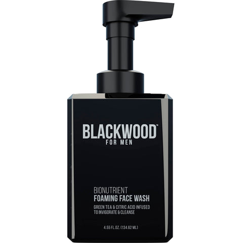 Blackwood For Men Bionutrient Foaming Face Wash, 4.55 Fluid Ounce