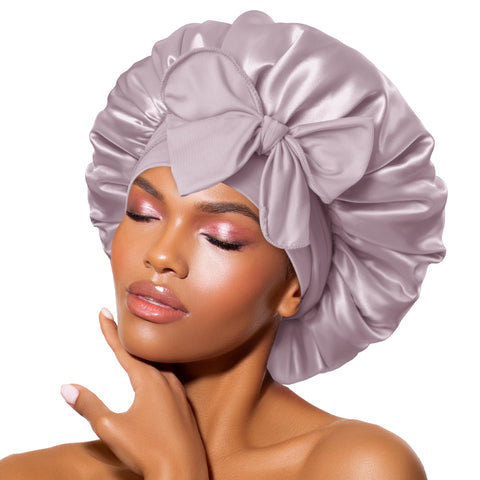 Bonnet Queen Silk Bonnet Satin Bonnet Hair Bonnet Silk Hair Wrap for Sleeping Night Cap Sleep Bonnet for Women Girls