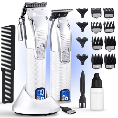 Fagaci Men's Hair Cutting Machine with Turbo Power and Precise Cutting, Men's Hair Clippers and Trimmer 5H/3H Battery, Hair Clipper, Hair Clipper, Professional Hair Cutting Machine Durable