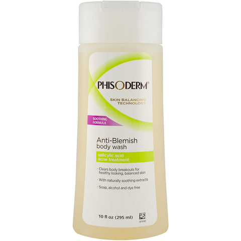 Phisoderm Anti-Blemish Body Wash 10-Ounce