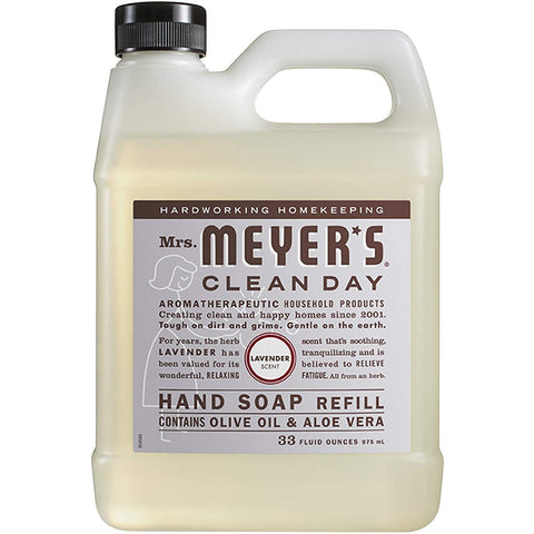 Mrs. Meyer's: Liquid Hand Soap Refill Lavender 33 oz