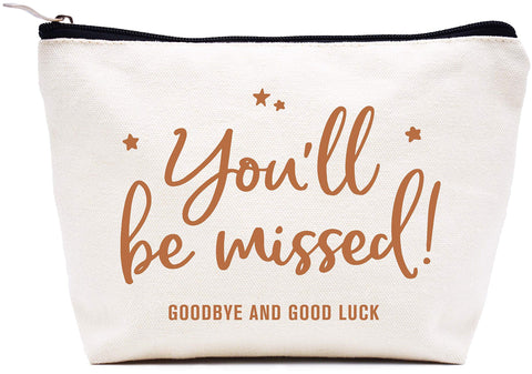 LIBIHUA retirement coworeker bag, 6-you'll be missed goodbye and, 9.8?W x7?H x2.7?Bottom, You'll Be Missed Goodbye and