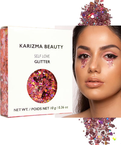 Candy Chunky Glitter ? COSMETIC GLITTER KARIZMA ? Festival Beauty Makeup Face Body Hair Nails