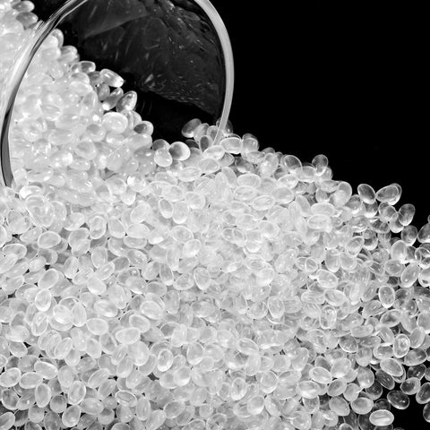200g 4000 Pieces Keratin Clear Granule Beads Hair Extension Keratin Glue Granule Pellet Granule Bead Hot Fusion Extensions Hot Melt Keratin Glue Tips for Hair Extension Nail Art