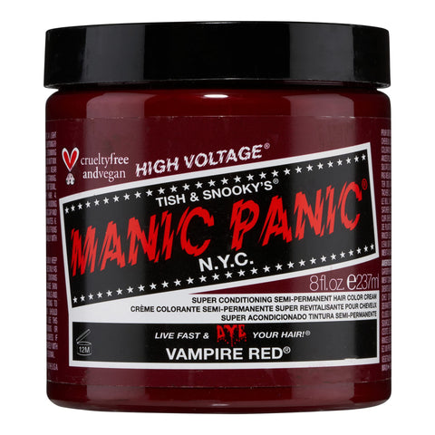 Manic Panic Vampire Red Hair Dye Classic Line 8oz