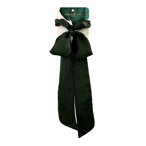 Kristin Ess The Scrunchie & Scarf Set â€“ Emerald