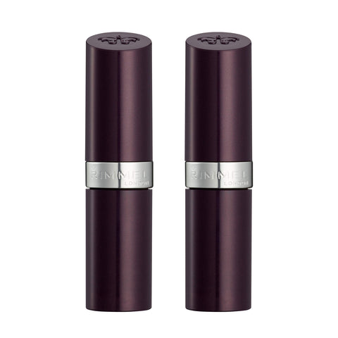 Rimmel Lasting Finish Lipstick, Coffee Shimmer, 2 Count