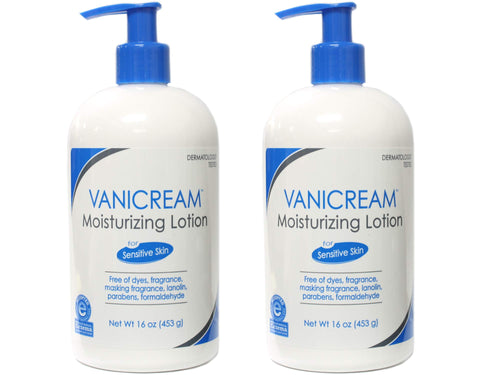 Vanicream Lite Lotion Bottle with Pump 16 Oz (2 Pack)