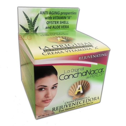 Rejuvenating La Original Concha Nacar A Cosmetic Anti Aging Face Cream De Perlop 2 Oz... Ph Vagr