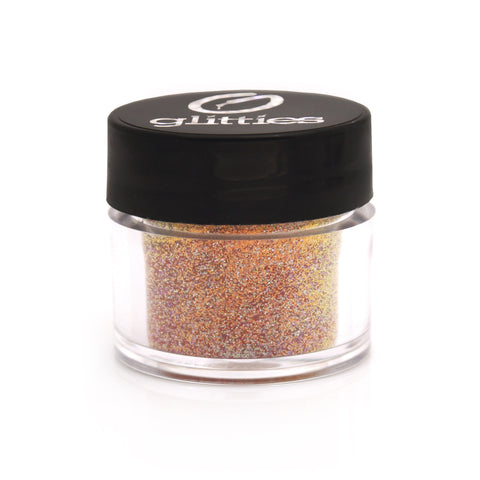 GLITTIES - Sweet Nectar - Cosmetic Extra Fine (.006") Mixed Glitter Powder - Make Up, Body, Face, Hair, Lips, Nails - (10 Gram Jar)