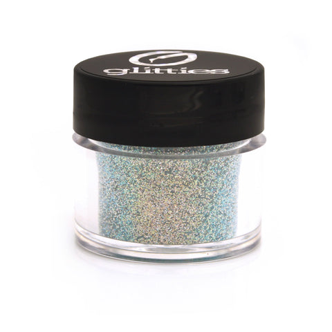Cosmetic glitter, holographic fine light blue powder- safe for eyeshadow, makeup & body (Arctic Sky)