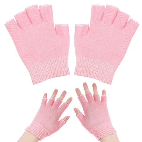 Heallily Moisturizing Gloves 1 Pair of Gel Moisturizing Gloves Gel Therapy Glove for Dry Cracked Hands Treatment for Women Girls