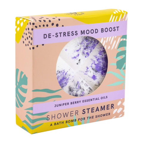 Juniper Berry Destress Shower Steamer Aroma Shower Scents, 140g (4.9oz)