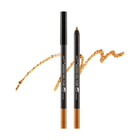 Lock color, Lock It Waterproof Pencil Eyeliner, Long-lasting, Smooth, Creamy and intense pigment, 0.018oz./0.5g (03 Pearl Bronze)