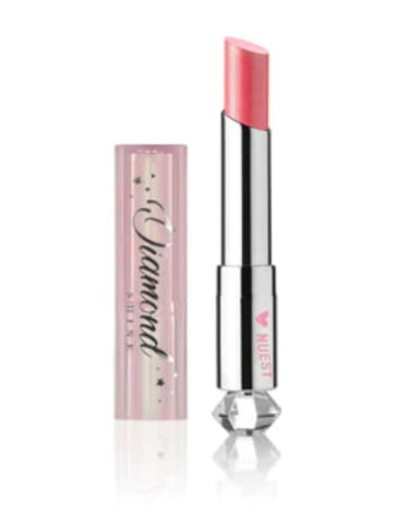 Nuest Diamond Shine Metallic Sparkle Lip Color with Vitamin E Cosmetics, Easy Application, High Pigment Full Coverage in 8 Glittery Shades, Cruelty Free, Vegan (Pink Pearl)