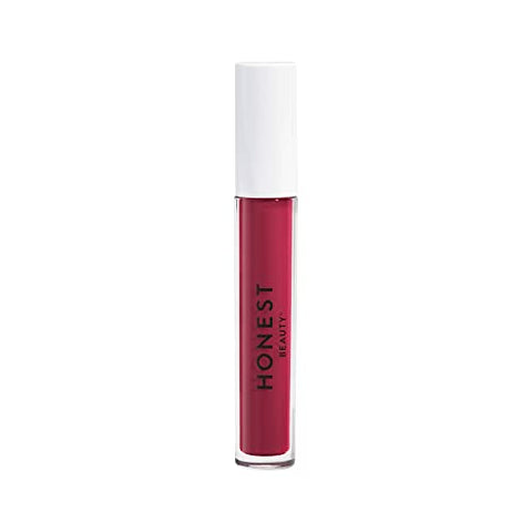 Honest Beauty Hydrating Liquid Lipstick with Hyaluronic Acid + Avocado Oil | EWG Verified, Vegan + Cruelty Free | Fearless, .12 fl oz